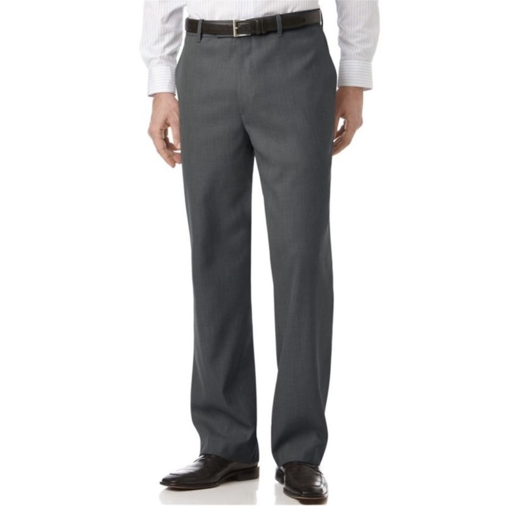 Perry Ellis portfolio folio flex gray dress pants